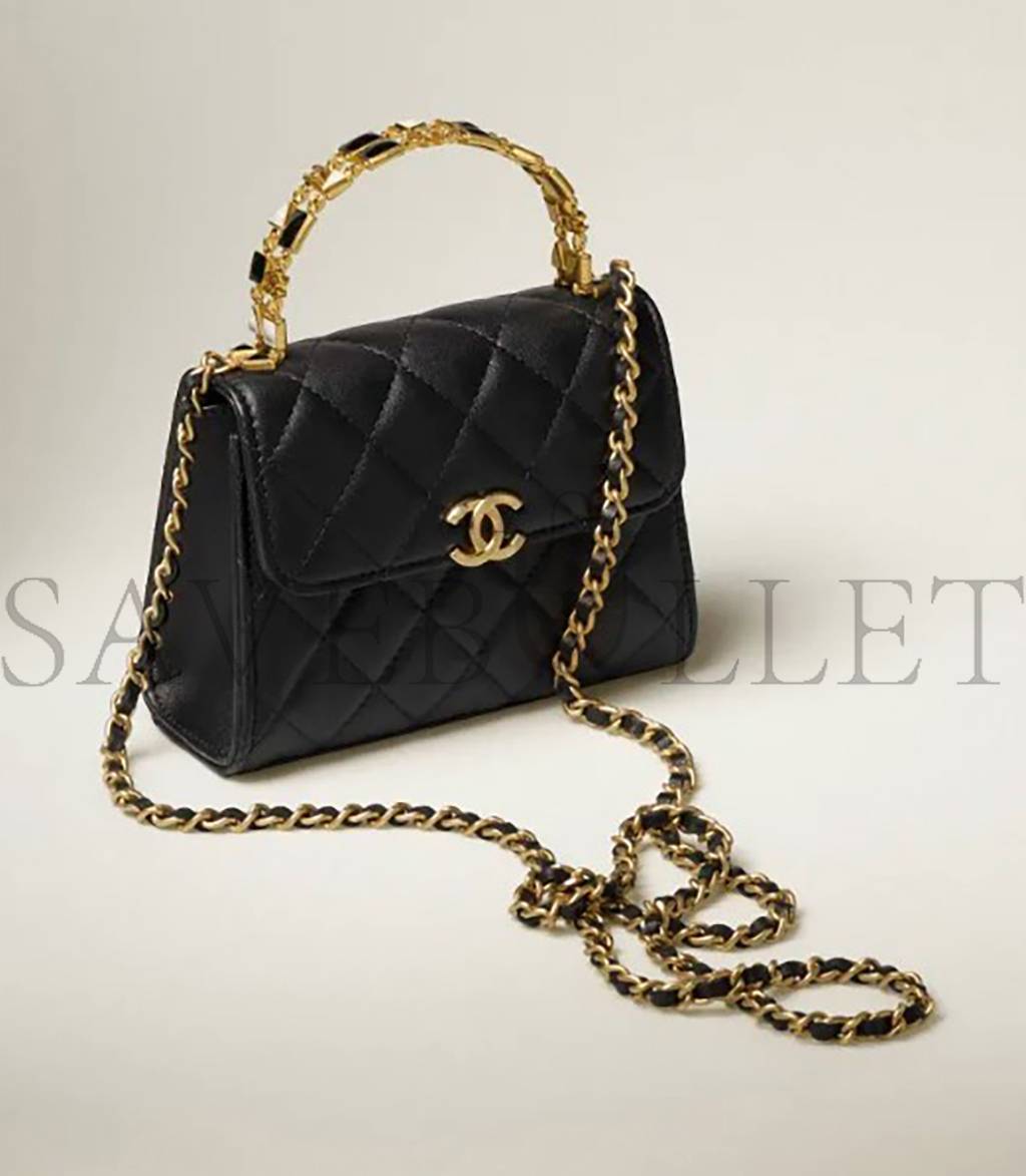 CHANEL CLUTCH WITH CHAINC HANEL AP2945 B08842 94305 （14.5*11.5*5.5cm）